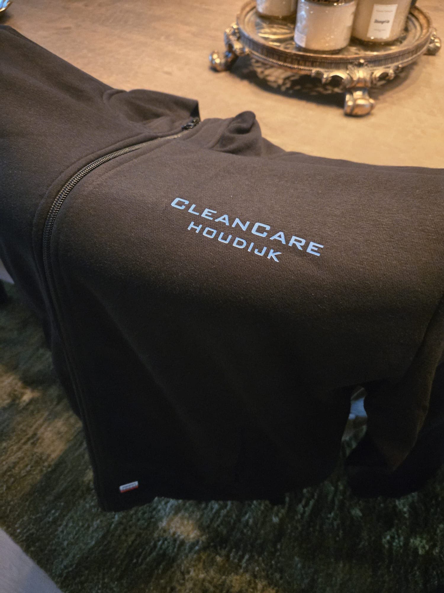 Gebrandeerde Cleancare Houdijk hoodie van het team